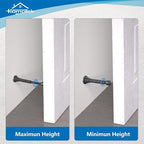 HOMOTEK 20 Pack Telescoping Spring Door Stoppers, Extended from 3-1/8 to 4-1/4 - Image 5