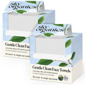 Sky Organics - Gentle Clean Face Towels - 100 XL Single-Use Face Wipes - Ultra by SkyOrganics