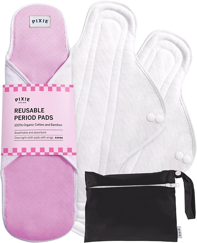 Pixie Organic Cotton Cloth Menstrual Pads by PixieDot