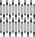 24Pcs Silicone Cord Ties, Cable Straps, Cord Ties by anpiwshjo