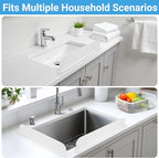 19.29 inch Silicone Sink Splash Guard, Splash Guard - Image 7