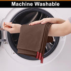 Homaxy 100% Cotton Kitchen Towels and Dishcloths Set - Image 8