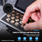JJC CR1/3N Battery Case Holder Storage, Water-Resistant Anti-Lost, Button Coin - Image 4