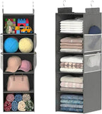 Deep Hanging Closet Organizers and Storage, Closet Hanging Storage Shelves by ALLTIDYUP