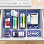 12 PCS Drawer Organizer Set, 4 Sizes Tool Storage Trays - Image 6