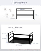 Nxconsu 2Pack Under Shelf Storage Basket Organizer Hanging Holder - Image 2