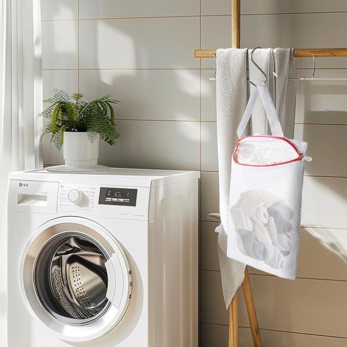 3-PACK Hanging Mesh Laundry Bags - Image 9