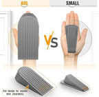 2 Pack Gray Extra Large Door Stopper, High 1.9 Inches Big Doors Stop - Image 3