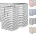 Lifewit 3 Pack Laundry Hamper Large Collapsible Laundry Baskets, Freestanding by Lifewit