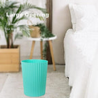 JiatuA Small Trash Can Plastic Wastebasket Round Garbage Container Bin - Image 2