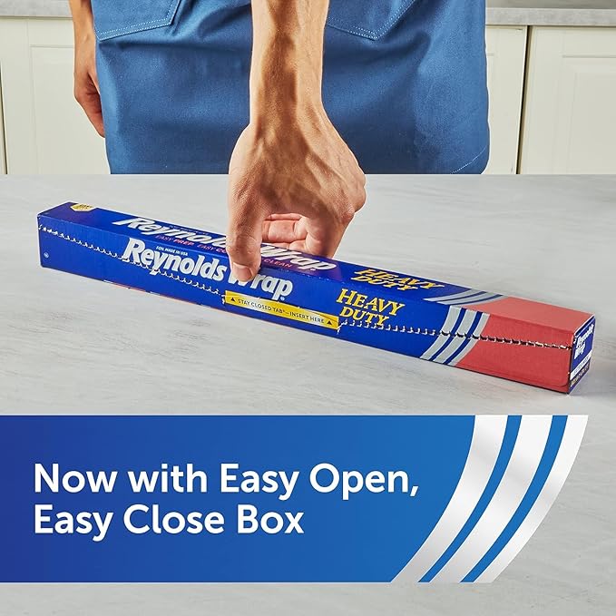 Reynolds Wrap Heavy Duty Aluminum Foil, 37.5 Square-Foot Roll - Image 9