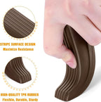 Crosize 5 Pack Door Stoppers for Bottom of Door, Premium Rubber Door Stops - Image 3