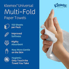 Kleenex Professional Universal Multifold Paper Towels, Absorbency Pockets - Image 10