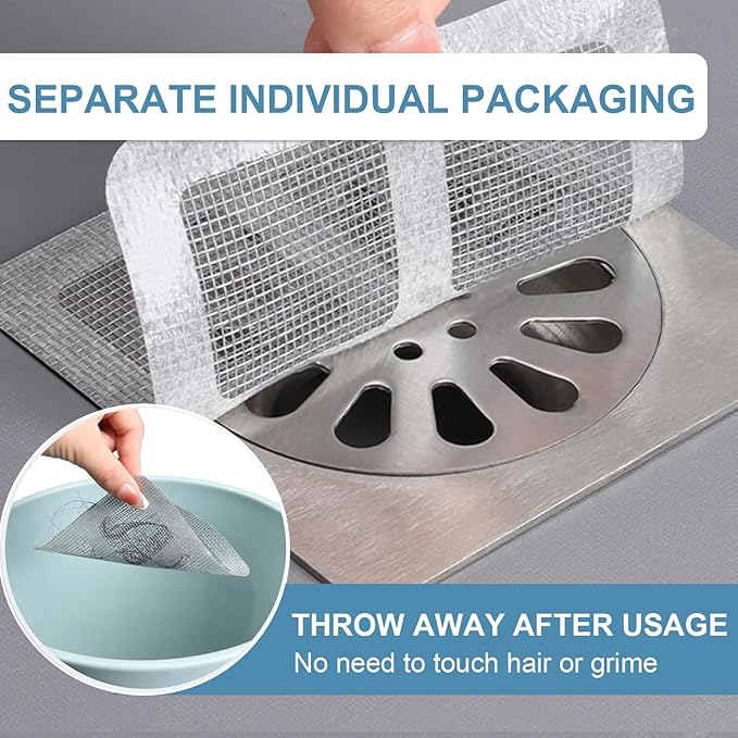 Disposable Floor Drain Sticker, Disposable Hair Drain Stickers, Sink Drain - Image 2