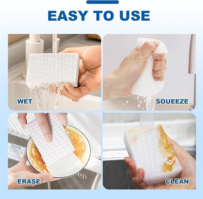 21 Pack Thick Melamine Sponges - Image 9