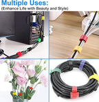 60 PCS 6 Inches Reusable Cable Ties, Wire Ties, Cord Organizer, Cable Organizer - Image 6