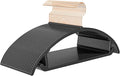 MIZGI Premium Plastic Hangers Heavyduty- Black No Shoulder Bump Suit Hangers by MIZGI