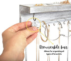 Rustic Necklace Jewelry Organizer - Image 4