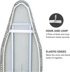 Ironing Board Cover and Pad Standard Size 15 x 54, 3 Pairs of Hook and Loop - Image 4