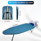 Metal Mesh Panel Tabletop Ironing Board | Foldable Iron Board | Heavy Duty - Image 8