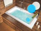 V-TOP Tub Stopper 2 Pack, 6 inches Large Silicone Drain Plug Hair Stopper Flat - Image 4