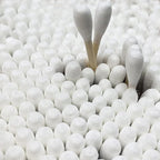 1000pcs Bamboo Cotton Swabs Double Round Cotton Buds - Image 5