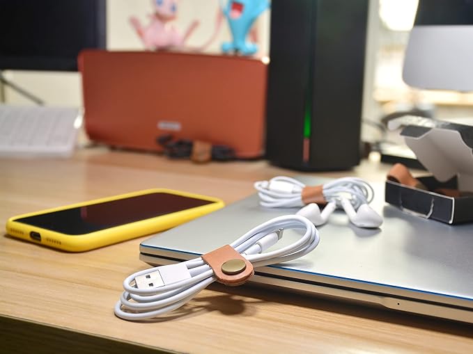 CAILLU Cord Organizer, Cord Keeper, Cable Organizer USB Holder, Cable Straps - Image 7