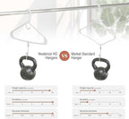 NEATERIZE Ultra Heavy Duty Plastic Clothes Hangers - Image 5