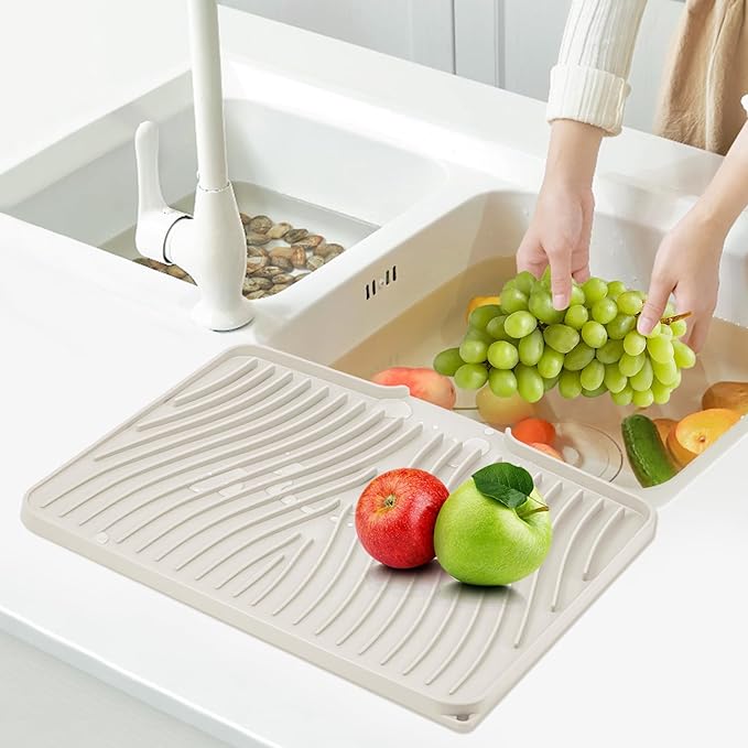 Silicone Dish Drying Mat, Stone Drying Mat - Image 7