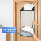 MaxGear Hanging Laundry Hamper, Over the Door Hamper - Image 5