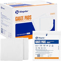 100 Pack Sterile Gauze Pads 2x2 Inch 12-Ply, 100% Cotton Medical Gauze Pads by Kingstar