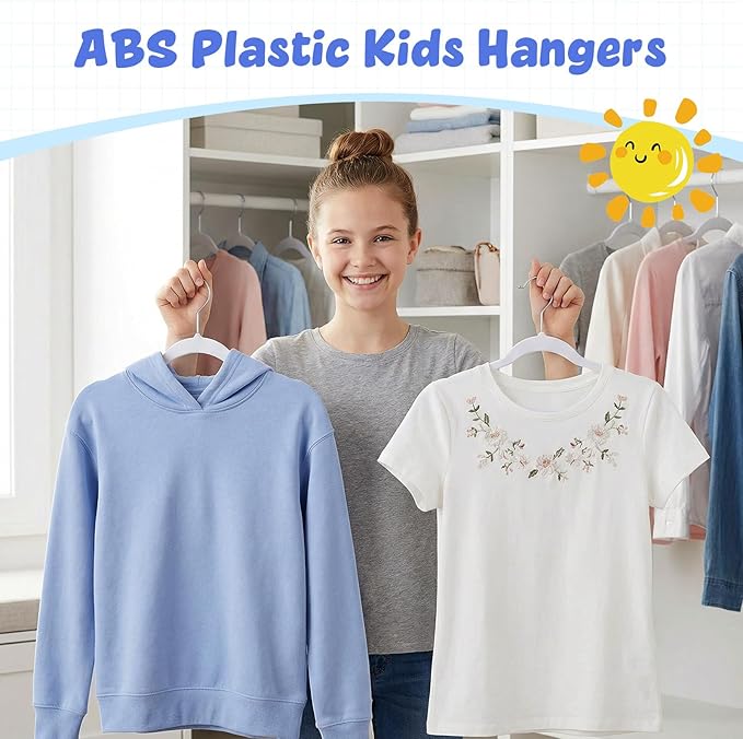 HOUSE DAY 13.5 Inch Kids Hangers 30 Pack - Image 4