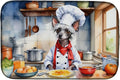 Caroline's Treasures DAC6231DDM Chinese Crested The Chef Dish Drying Mat by CarolinesTreasures