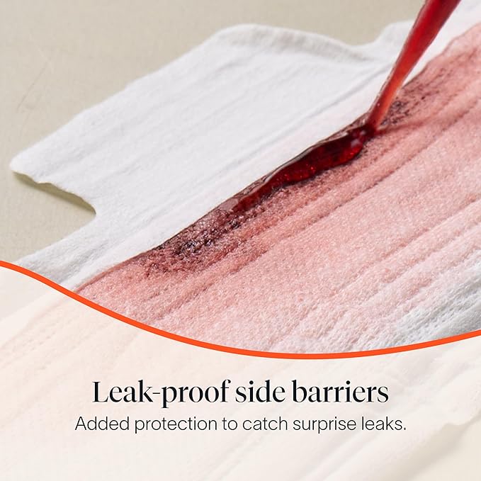 Cora 100% Organic Cotton Topsheet Pads - Image 3