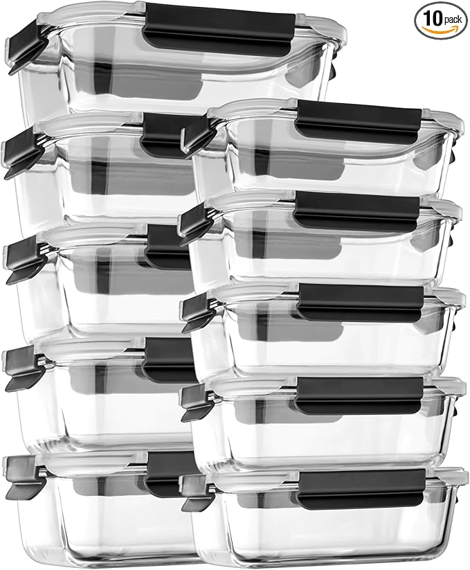 Glass Food Storage Containers by coccot