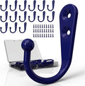 15-Pack Coat Hooks with 30 Screws | Heavy Duty Wall Mounted by ZAYBOD