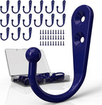 15-Pack Coat Hooks with 30 Screws | Heavy Duty Wall Mounted by ZAYBOD