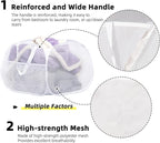 Collapsible Laundry Basket, 90L Foldable Pop-up Laundry Hamper - Image 3