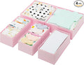 GRANNY SAYS Drawer Organizer Clothes, 6 Pack Dresser Organizer Bins by GRANNYSAYS