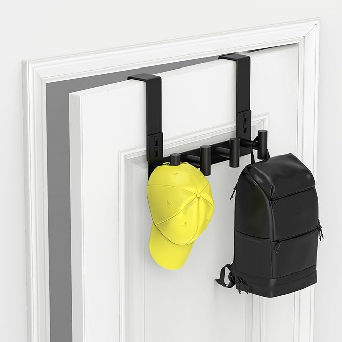 Stainless Steel Over Door Hooks, Over Door Hanger Holder - Image 3