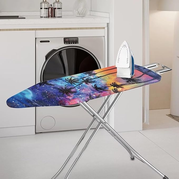 Tropical Palm Tree Ironing Board Cover and Pad Standard Size Padding Decorative - Image 2