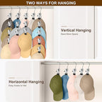 Myfolrena Hanger Clips for Hanging Heavy Duty Clothes Hooks Clips 18pc Clothes - Image 7