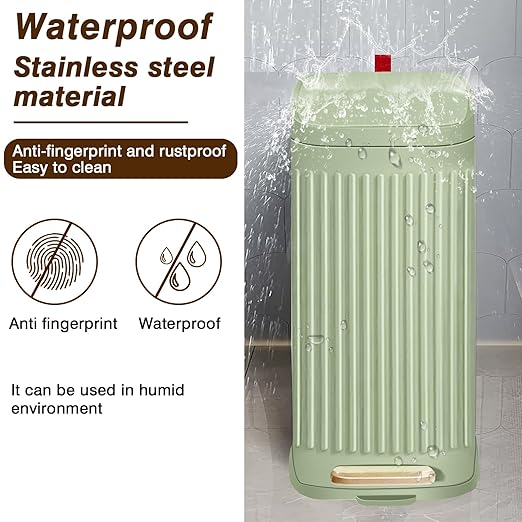 Slim Trash Can for Bathroom - Image 6