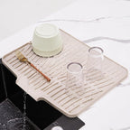 Silicone Dish Drying Mat for Kitchen Counter, Non-Slip Dish Drying Pad by YUEYUEJIA
