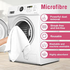 4 Pcs Extra Large Microfiber Cleaning Cloth 30 x 20 Inch Reusable Thick - Image 4