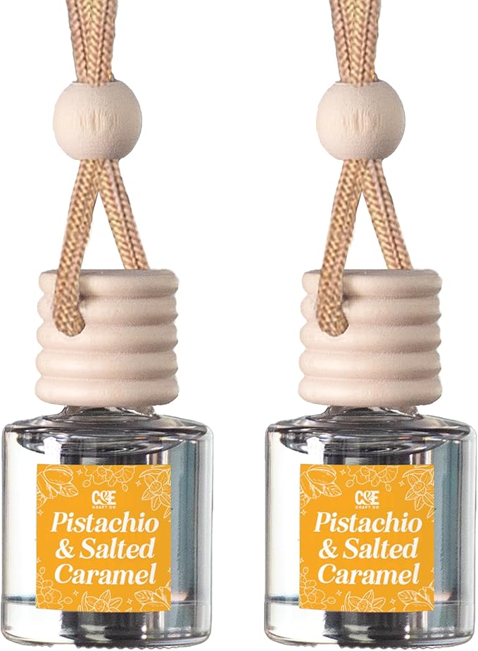 C&E Craft Co Hanging Car Air Freshener Diffuser 2 Pack, Long Lasting Fragrance by CECraftCompany
