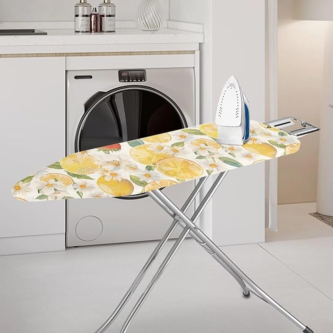 Cute Floral Lemon Ironing Board Cover and Pad Standard Ironing Board Cover - Image 2