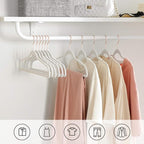 SONGMICS Slim Velvet Hangers, Non-Slip Clothes Hangers - Image 8