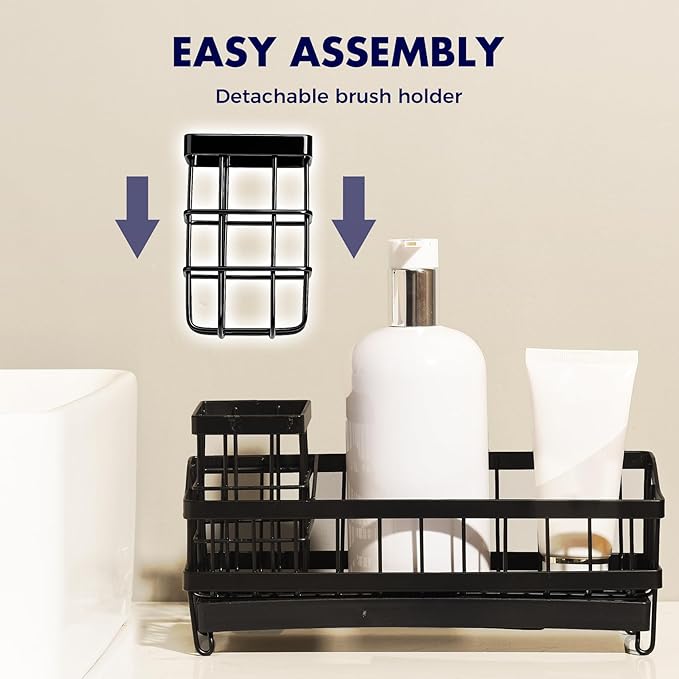Sponge Holder for Kitchen Sink, Sink Caddy Organizer - Image 4