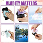 24 Pcs Marble Eyeglasses Cleaning Cloths Microfiber Lens Cleaning Cloths Soft - Image 4